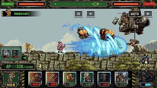 画像ギャラリー No.002のサムネイル画像 / 「METAL SLUG ATTACK」，イベント“EARTH DIMENSION”開催中。「正規軍ヘリ」の獲得チャンス