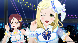 画像ギャラリー No.004のサムネイル画像 / 「スクフェスAC」，稼働後初のバージョンアップで，Aqoursとμ'sのオリジナル新衣装が追加