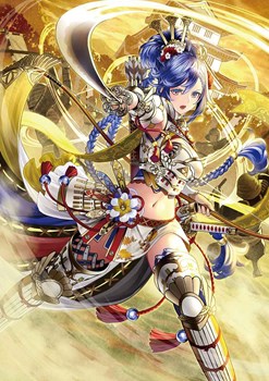 画像ギャラリー No.004のサムネイル画像 / 「戦国大戦TCG」，全国体験会が本日より順次開催。第1弾ブースターパックに収録される最新イラストの一部が公開に