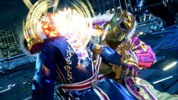 画像ギャラリー No.016のサムネイル画像 / 「鉄拳7FR」×新日コラボが発表された「大プロレス祭り2017」レポート。オカダ・カズチカ選手のコスチュームを纏い，キングが「レインメーカー」を繰り出す
