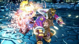 画像ギャラリー No.017のサムネイル画像 / 「鉄拳7FR」×新日コラボが発表された「大プロレス祭り2017」レポート。オカダ・カズチカ選手のコスチュームを纏い，キングが「レインメーカー」を繰り出す