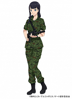 画像ギャラリー No.006のサムネイル画像 / 自衛隊と陸自娘が出会う。「りっく☆じあ〜す」，アニメ「GATE 自衛隊 彼の地にて、斯く戦えり」コラボが本日開始