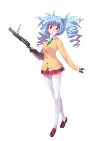 画像ギャラリー No.001のサムネイル画像 / 「バレットガールズ2」では購買部の瑠水がプレイアブルに。おしゃぶりやうなぎ，練乳など新尋問アイテムも多数登場