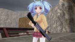 画像ギャラリー No.002のサムネイル画像 / 「バレットガールズ2」では購買部の瑠水がプレイアブルに。おしゃぶりやうなぎ，練乳など新尋問アイテムも多数登場