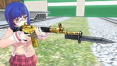 画像ギャラリー No.017のサムネイル画像 / 「バレットガールズ2」では購買部の瑠水がプレイアブルに。おしゃぶりやうなぎ，練乳など新尋問アイテムも多数登場