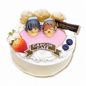 画像ギャラリー No.003のサムネイル画像 / 「湯けむり戦国BASARA」，カプコンカフェ イオンレイクタウン店限定でクリスマスケーキが発売