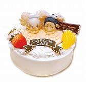 画像ギャラリー No.004のサムネイル画像 / 「湯けむり戦国BASARA」，カプコンカフェ イオンレイクタウン店限定でクリスマスケーキが発売
