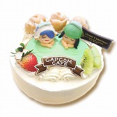 画像ギャラリー No.005のサムネイル画像 / 「湯けむり戦国BASARA」，カプコンカフェ イオンレイクタウン店限定でクリスマスケーキが発売