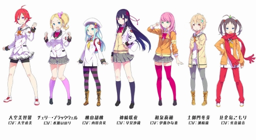 画像ギャラリー No.002のサムネイル画像 / 罪娘（つみっこ）プロジェクトの正式タイトルが「放課後ガールズトライブ」に決定