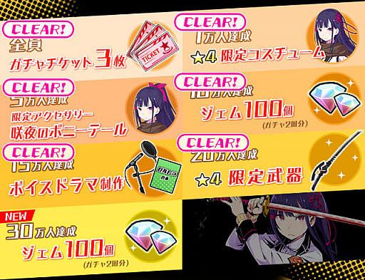 画像ギャラリー No.002のサムネイル画像 / 「放課後ガールズトライブ」，事前登録数が25万件突破。復刻グッズが当たるリツイートキャンペーン開始