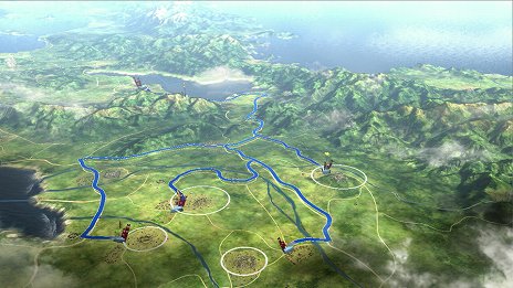 画像ギャラリー No.003のサムネイル画像 / 「信長の野望・創造 戦国立志伝」,身分や立場で視点が変わる合戦の情報が公開。要望を受けて「攻城戦(籠城戦)」と「海戦」も導入