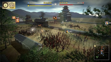 画像ギャラリー No.008のサムネイル画像 / 「信長の野望・創造 戦国立志伝」,身分や立場で視点が変わる合戦の情報が公開。要望を受けて「攻城戦(籠城戦)」と「海戦」も導入
