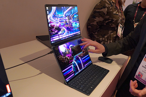 画像ギャラリー No.012のサムネイル画像 / 独自AIチップ搭載のゲーマー向けノートPCや多画面マニアも欲しくなる2画面ノートPCなど，Lenovoの魅力的な新製品をチェック
