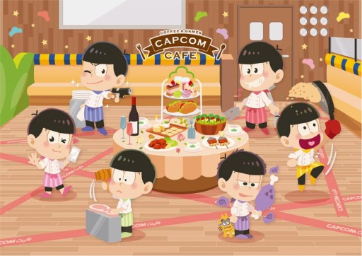 画像ギャラリー No.003のサムネイル画像 / カプコンカフェ，「おそ松さん」とのコラボレーションを8月10日に開始