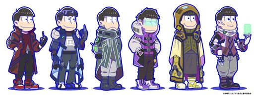 画像ギャラリー No.001のサムネイル画像 / 「おそ松さんのへそくりウォーズ」，新シリーズ「サイバーパンク」を追加