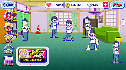 画像ギャラリー No.001のサムネイル画像 / 「おそ松さんのへそくりウォーズ」がバージョンアップ。タイトルの変更や画面のリニューアル，上限キャップの開放などを実施