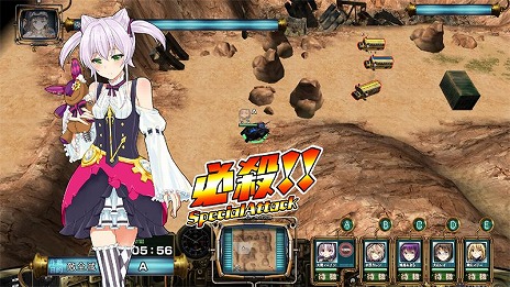 画像ギャラリー No.015のサムネイル画像 / ドリル兵器＆美少女の基本プレイ無料RTS「弩龍戦機（ドリルセンキ）」が2016年春にDMMオンラインゲームでサービス開始