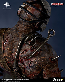 画像ギャラリー No.005のサムネイル画像 / 「Dead by Daylight」のキラー「トラッパー」が全高約34.5cmのスタチューに。「DbD×Gecco」スタチューシリーズ第2弾