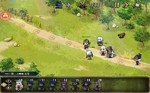 画像ギャラリー No.003のサムネイル画像 / 美少女武将達と共に天下統一を目指そう！　シンプル＆骨太なタワーディフェンスが楽しめる「〜天下統一〜 戦極姫 ONLINE」のインプレッション