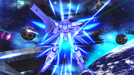 画像ギャラリー No.002のサムネイル画像 / 「機動戦士ガンダムEXVS.MB ON」，4月26日のアップデートで「機動戦士ガンダムAGE」より「ガンダムAGE-FX」が参戦