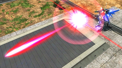 画像ギャラリー No.005のサムネイル画像 / AC「機動戦士ガンダムEXVS.MB ON」，2月20日の新参戦機体「ビルドストライクガンダムFP」の攻撃アクションと次回オンラインイベント杯を紹介