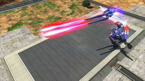 画像ギャラリー No.012のサムネイル画像 / AC「機動戦士ガンダムEXVS.MB ON」，2月20日の新参戦機体「ビルドストライクガンダムFP」の攻撃アクションと次回オンラインイベント杯を紹介