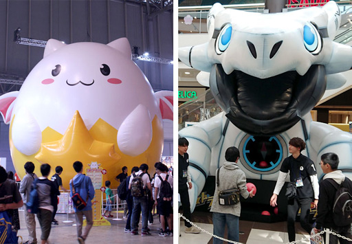 画像ギャラリー No.004のサムネイル画像 / 「ガンホーフェスティバル2019」，会場内のコーナーが公開に