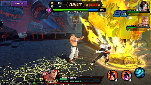 画像ギャラリー No.017のサムネイル画像 / 【PR】ぶちかまして勝ち誇れ（ガチボコれ）！ 「KOF」の新作アプリ「THE KING OF FIGHTERS ALLSTAR」のゲーム概要を紹介