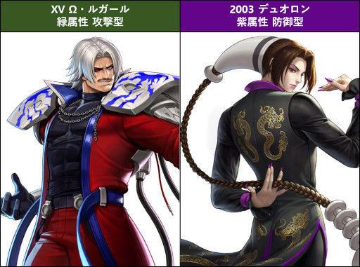 画像ギャラリー No.002のサムネイル画像 / 「KOF ALLSTAR」，新EXファイター“XVΩ・ルガール”と“2003デュオロン”が登場