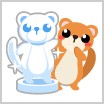 画像ギャラリー No.017のサムネイル画像 / 「ちょこっとファーム」，イベント“ちょこっと村の冬景色”開催。限定背景や限定動物が手に入る