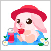 画像ギャラリー No.014のサムネイル画像 / 「ちょこっとファーム」，かわいい動物を捕まえる“春のしあわせピクニック”を開催