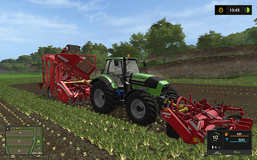 画像ギャラリー No.024のサムネイル画像 / 「Farming Simulator 17」のプレイレポート。忠実に再現された農業や酪農，そして林業を心ゆくまで体験。もちろん，カッコイイ農業機械も乗り回せるのだ
