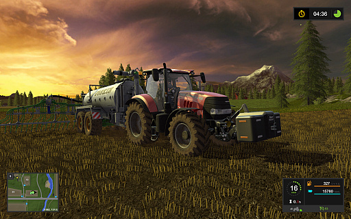 画像ギャラリー No.027のサムネイル画像 / 「Farming Simulator 17」のプレイレポート。忠実に再現された農業や酪農，そして林業を心ゆくまで体験。もちろん，カッコイイ農業機械も乗り回せるのだ