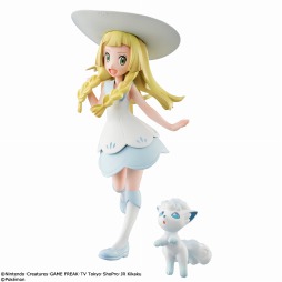 画像ギャラリー No.002のサムネイル画像 / TVアニメ「ポケットモンスター サン＆ムーン」のリーリエとシロンのフィギュアが登場