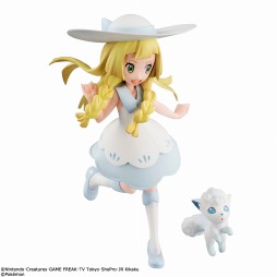 画像ギャラリー No.003のサムネイル画像 / TVアニメ「ポケットモンスター サン＆ムーン」のリーリエとシロンのフィギュアが登場