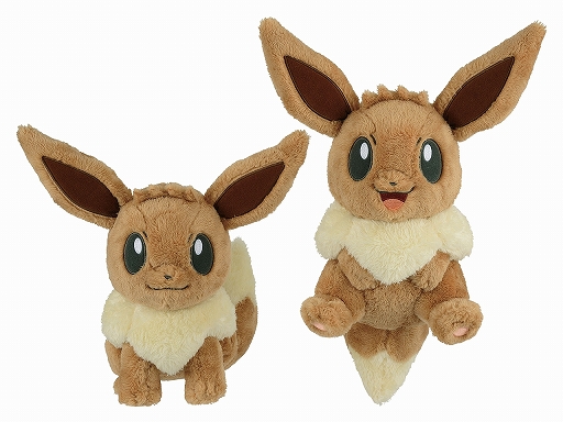 画像ギャラリー No.004のサムネイル画像 / バンプレスト，イーブイの枕やフェイスクッション，ぬいぐるみが2019年1月上旬よりプライズ景品で順次登場