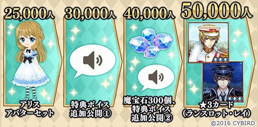 画像ギャラリー No.002のサムネイル画像 / 「イケメン革命◆アリスと恋の魔法」，事前登録キャンペーンを本日より開始