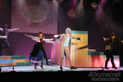 画像ギャラリー No.009のサムネイル画像 / イケメンたちが歌って踊る「イケメン革命◆アリスと恋の魔法 THE STAGE」,ゲネプロ公演をレポ−ト。アリスとフェンリルの初々しい恋にも注目