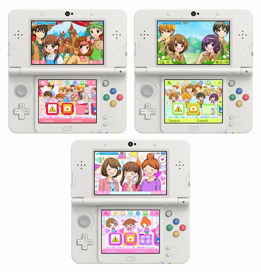 画像ギャラリー No.008のサムネイル画像 / 「12歳。〜恋するDiary〜」，3DSテーマ3種類が本日配信。さらに2月1日にも3種類を配信