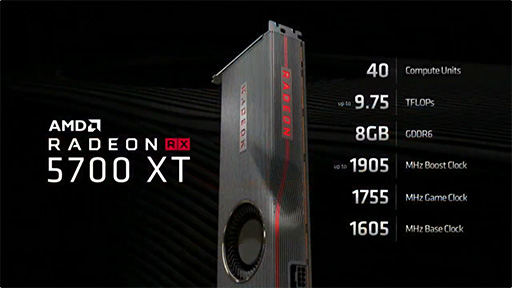 画像ギャラリー No.003のサムネイル画像 / 【速報】AMD，Navi世代のGPU「Radeon RX 5700 XT」と「Radeon RX 5700」を正式発表