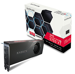 画像ギャラリー No.001のサムネイル画像 / Radeon RX 5700 XT＆RX 5700搭載カードが各社から登場。税込平均価格は5万1000円前後＆4万5500円前後に