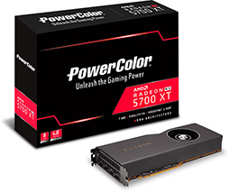 画像ギャラリー No.005のサムネイル画像 / Radeon RX 5700 XT＆RX 5700搭載カードが各社から登場。税込平均価格は5万1000円前後＆4万5500円前後に