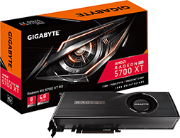 画像ギャラリー No.007のサムネイル画像 / Radeon RX 5700 XT＆RX 5700搭載カードが各社から登場。税込平均価格は5万1000円前後＆4万5500円前後に