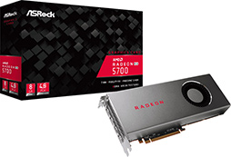 画像ギャラリー No.010のサムネイル画像 / Radeon RX 5700 XT＆RX 5700搭載カードが各社から登場。税込平均価格は5万1000円前後＆4万5500円前後に
