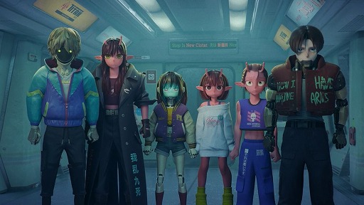 画像ギャラリー No.004のサムネイル画像 / そうだ アニメ，見よう：第245回は話題のSF短編作品「銀河特急 ミルキー☆サブウェイ」。監督の亀山陽平氏が2年をかけて作り上げた3Dアニメ