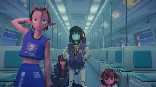 画像ギャラリー No.008のサムネイル画像 / そうだ アニメ，見よう：第245回は話題のSF短編作品「銀河特急 ミルキー☆サブウェイ」。監督の亀山陽平氏が2年をかけて作り上げた3Dアニメ