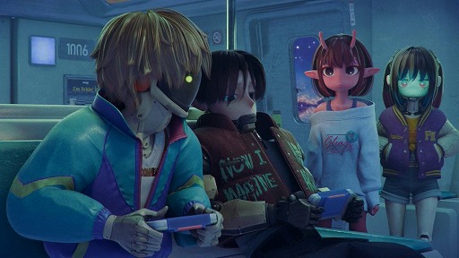 画像ギャラリー No.009のサムネイル画像 / そうだ アニメ，見よう：第245回は話題のSF短編作品「銀河特急 ミルキー☆サブウェイ」。監督の亀山陽平氏が2年をかけて作り上げた3Dアニメ