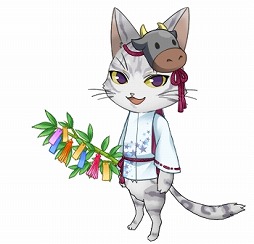 画像ギャラリー No.002のサムネイル画像 / 「ノラネコと恋の錬金術」，イベント“七夕に願いを”を本日より開催