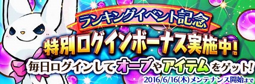 画像ギャラリー No.006のサムネイル画像 / 「スマッシュドラグーン」，ランキングイベント雨音奏でる海鳥が開催