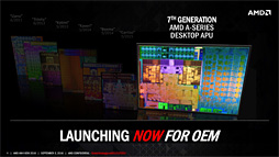 画像ギャラリー No.002のサムネイル画像 / AMD，第7世代APU「Bristol Ridge」デスクトップPC向けモデルの出荷開始を発表。ラインナップも明らかに